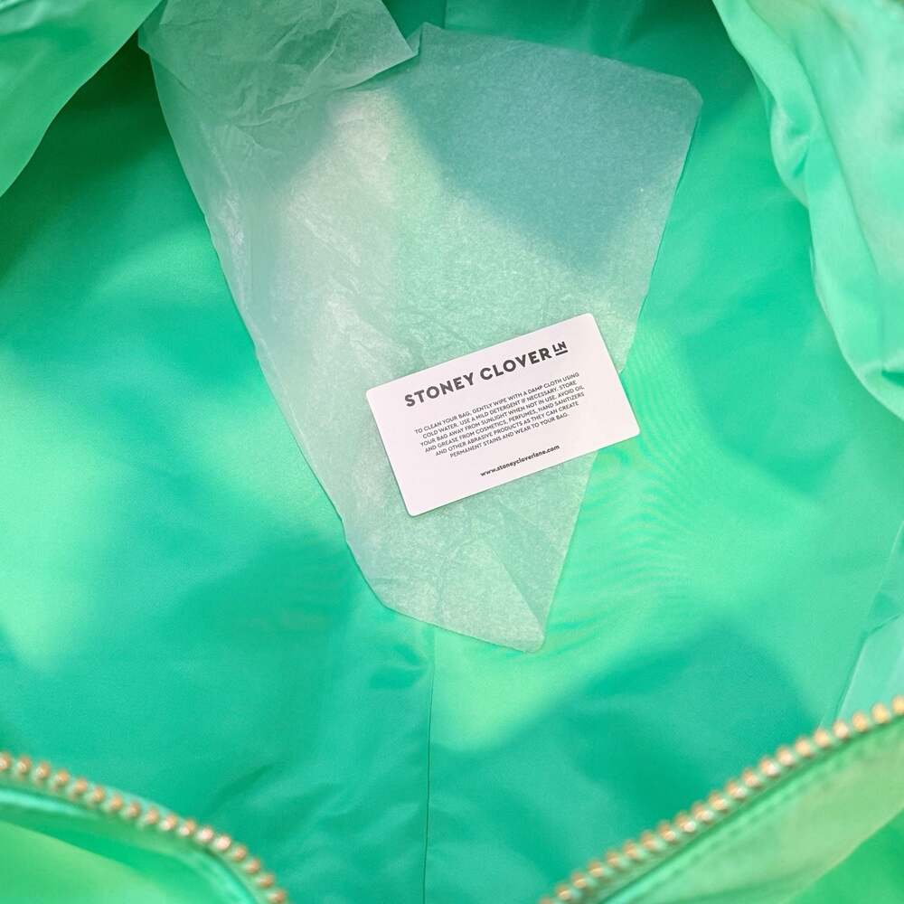 Stoney Clover Lane Classic MINI Duffle Bag in Green NWT - Picture 9 of 10